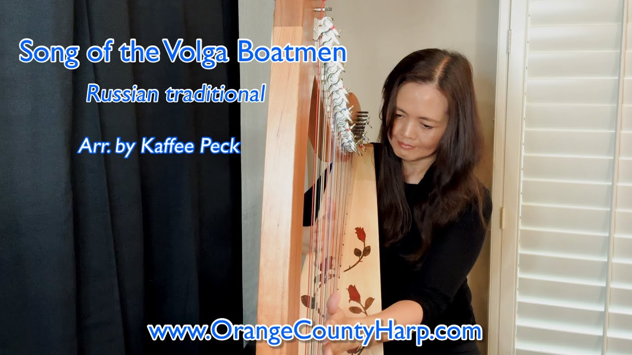 Song of the Volga Boatmen-Harp Solo l Passport for Harpists