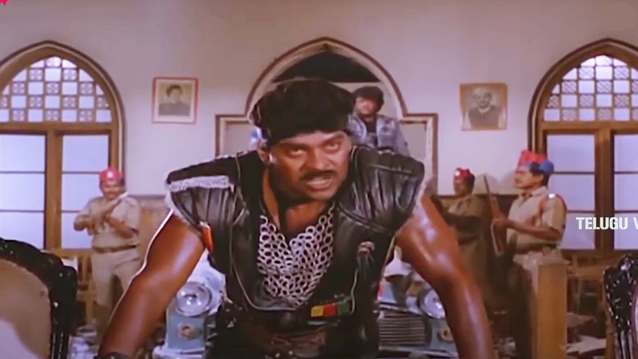 Chiranjeevi Telugu Blockbuster Climax Movie Scene | @TeluguVideoZ