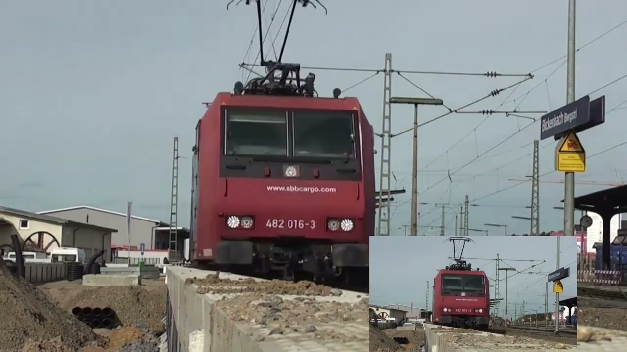 Bahnhof Bickenbach 🚉 Sanierung 2017 🚉 Rückblick Mit SBB Cargo