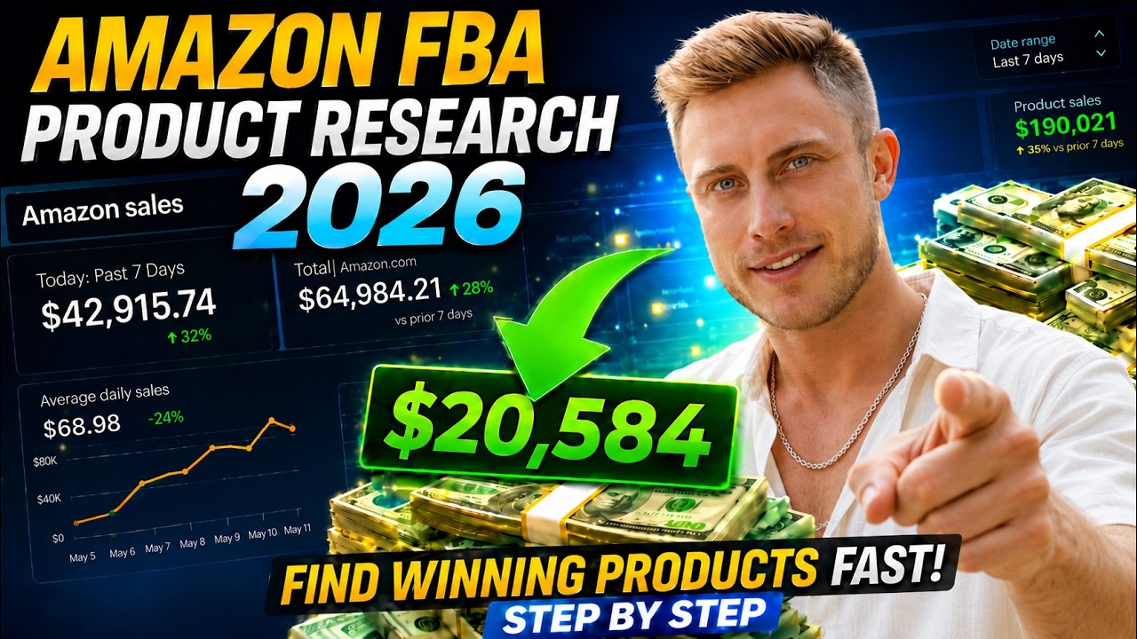 Amazon FBA Product Research 2026 Find Winning Products Fast Step by Step