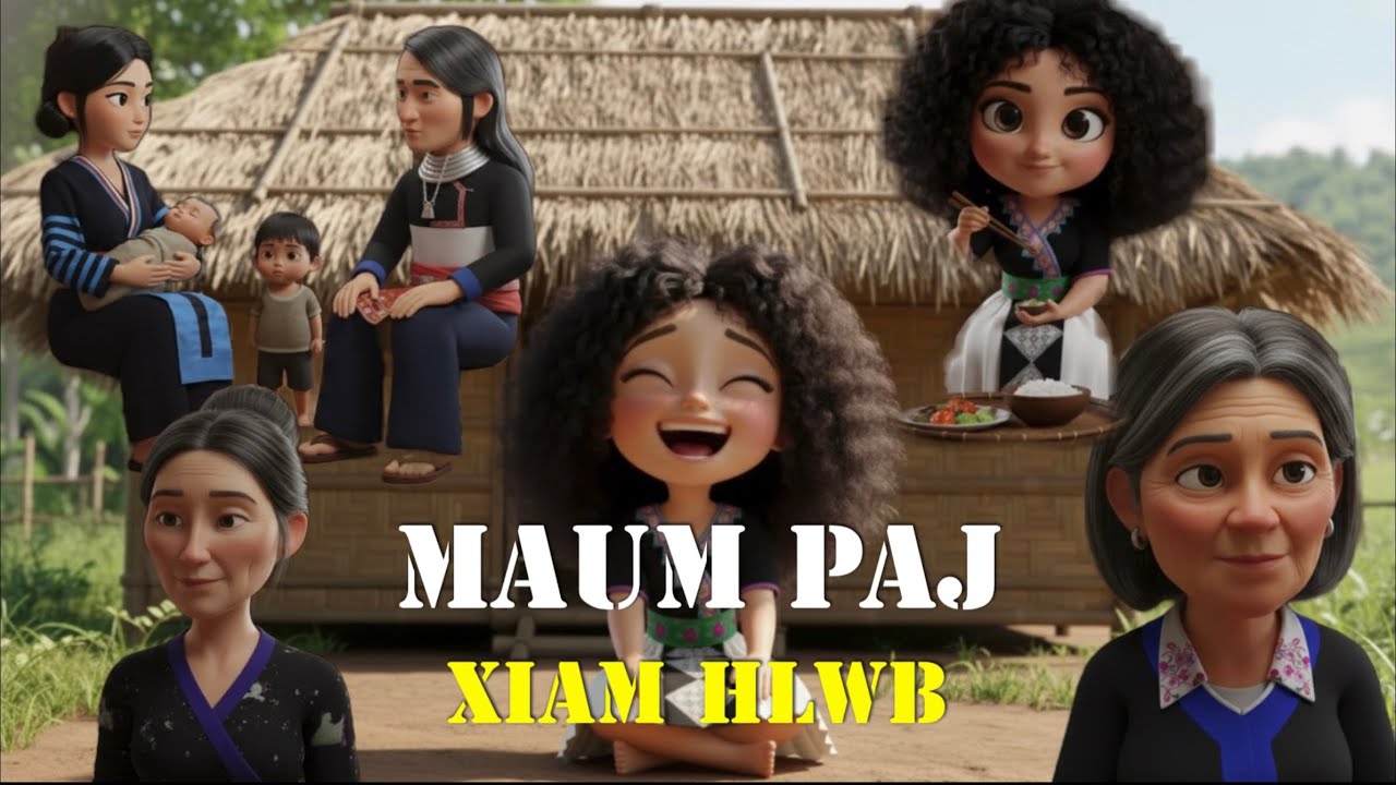 Maum paj xiam hlwb cartoon 3D | Hmoob bab nauj #koosloos #dabneeghmoob #cartoon #animation 