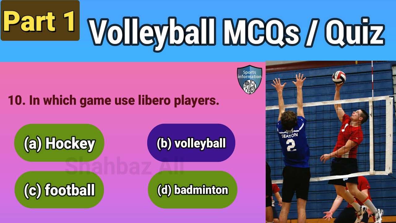volleyball mcqs / volleyball mcqs with answers / volleyball quiz | volleyball quizizz
