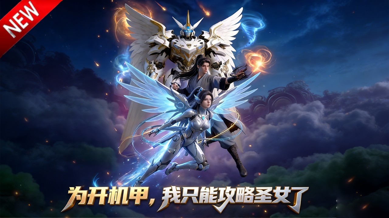💥【新番上线】理工男穿越修仙界，觉醒机甲系统，用物理法则轰碎天地！《为开机甲，我只能攻略圣女了》全集 Multi SUB #热血 #漫剧 #动漫魔女