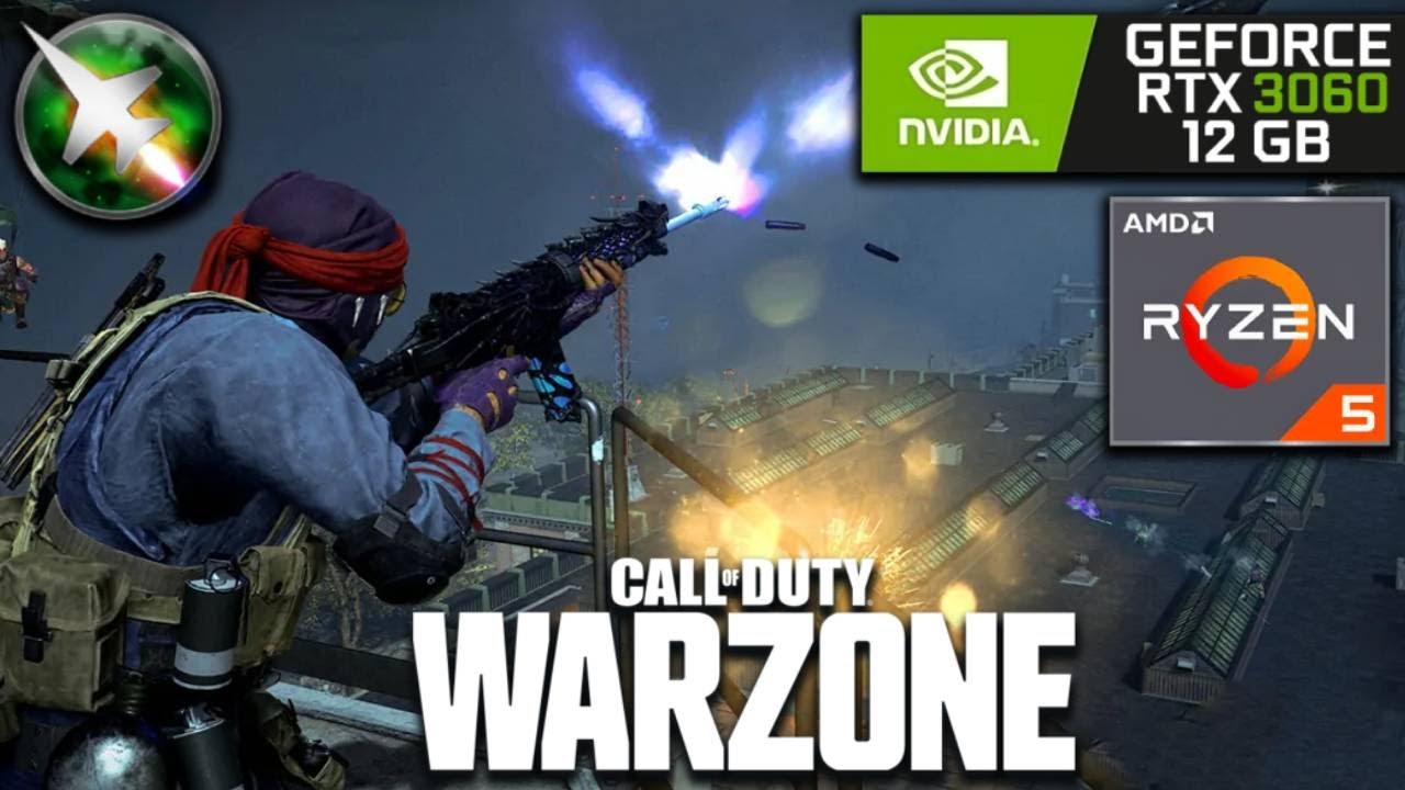 WARZONE RESSURG&Ecirc;NCIA - RTX 3060 12GB + RYZEN 5 5500  - TESTE DE DESEMPENHO