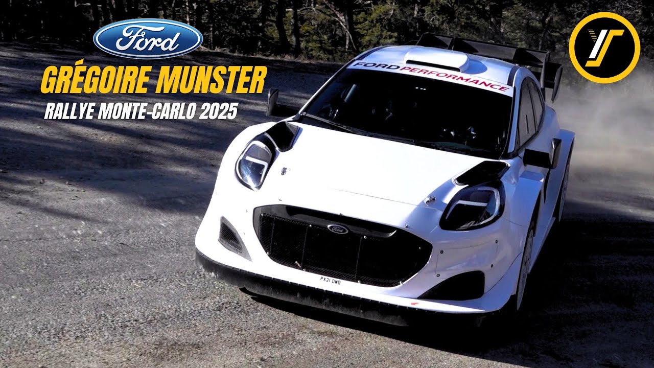 Test G.MUNSTER WRC | Rallye Montecarlo 2025 | Ford Puma Rally1