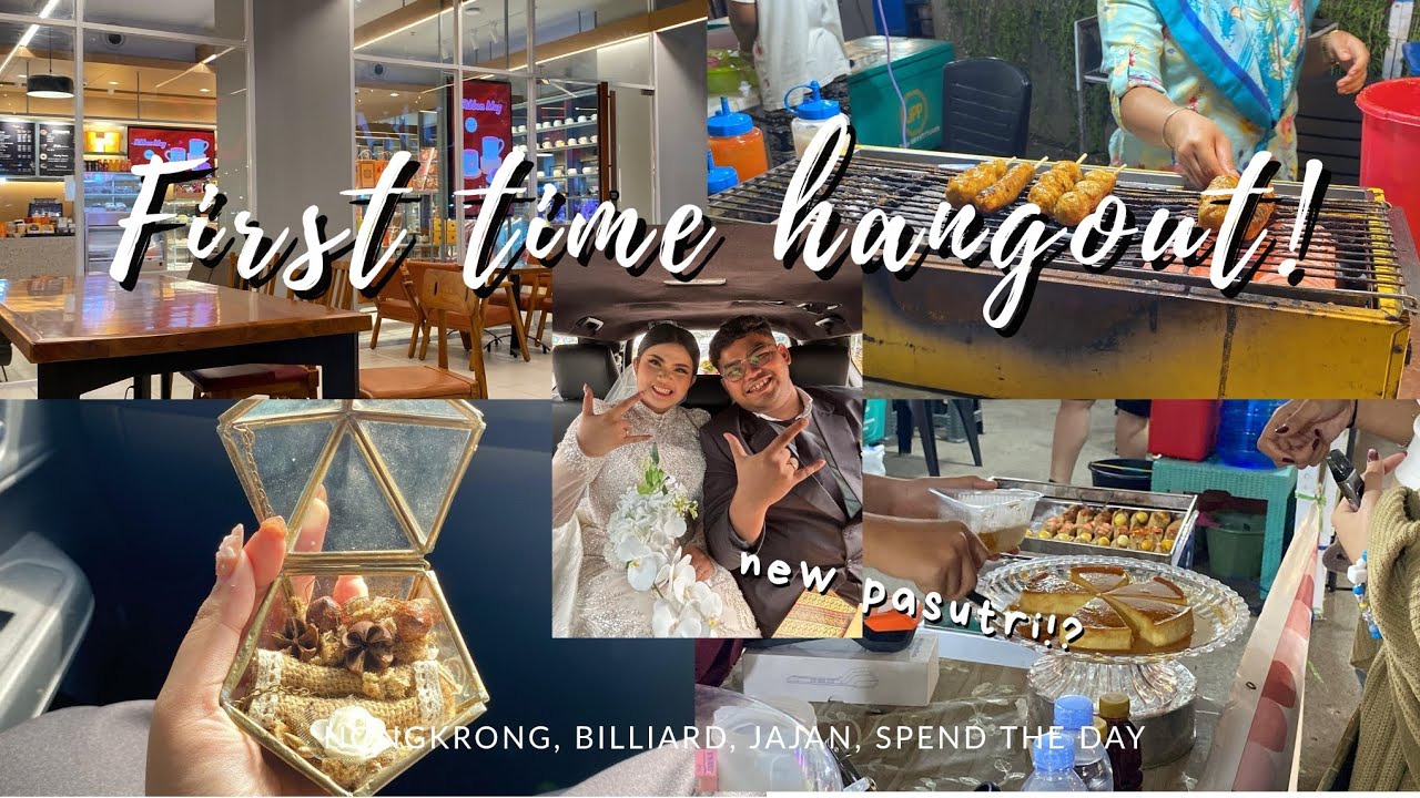 Spend the day with us | new pasutri daily life, hangout, bazzar time, billiard 💌 - Indonesia 