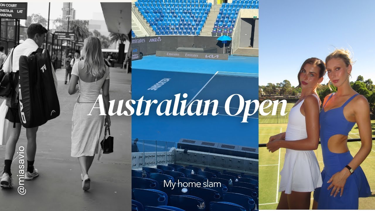 Australian Open Vlog: Q+A, Australian Brands and my Fiancè competing