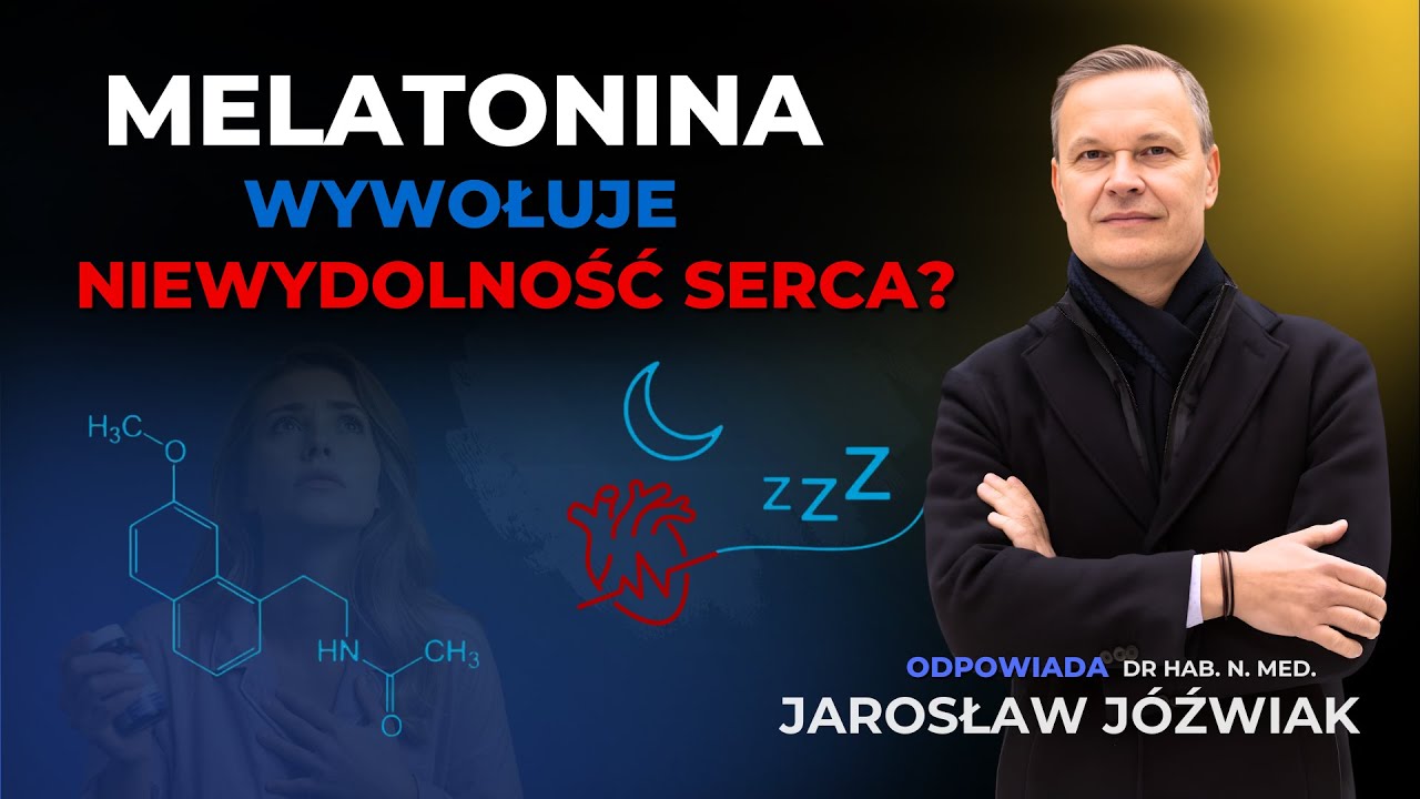 Melatonina i niewydolność serca 🫀| Nowe doniesienia na temat melatoniny?