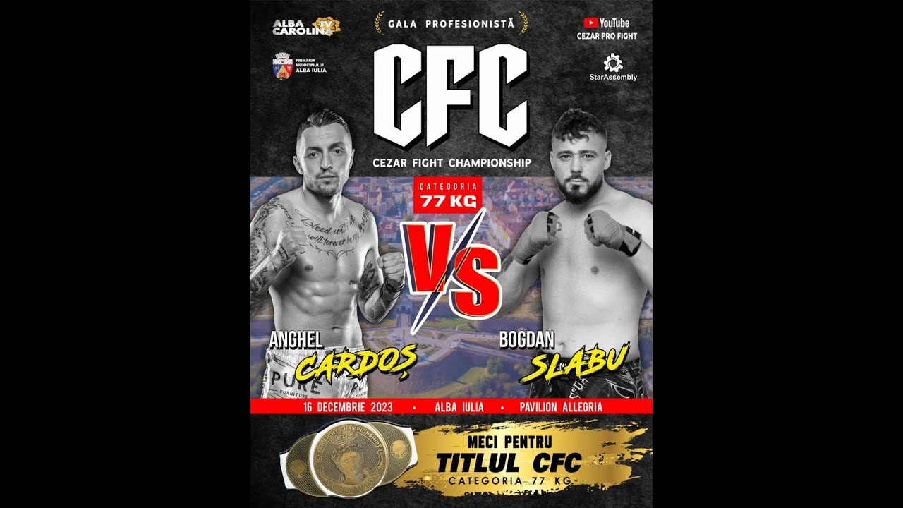 Anghel Cardos VS Bogdan Slabu - Gala CFC 2023
