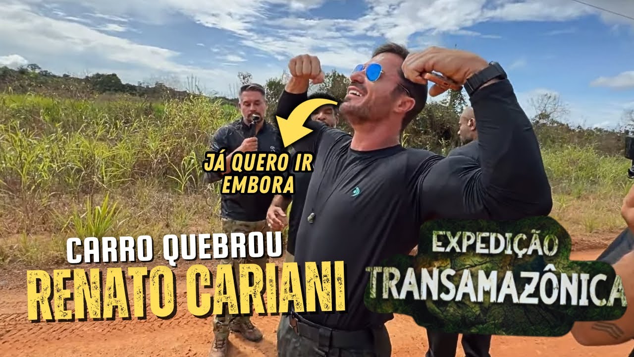 CARIANI FICOU MUITO BRAVO! SUSPENSÃO DA RAM QUEBROU... - EXPEDIÇÃO TRANSAMAZÔNICA - EP5