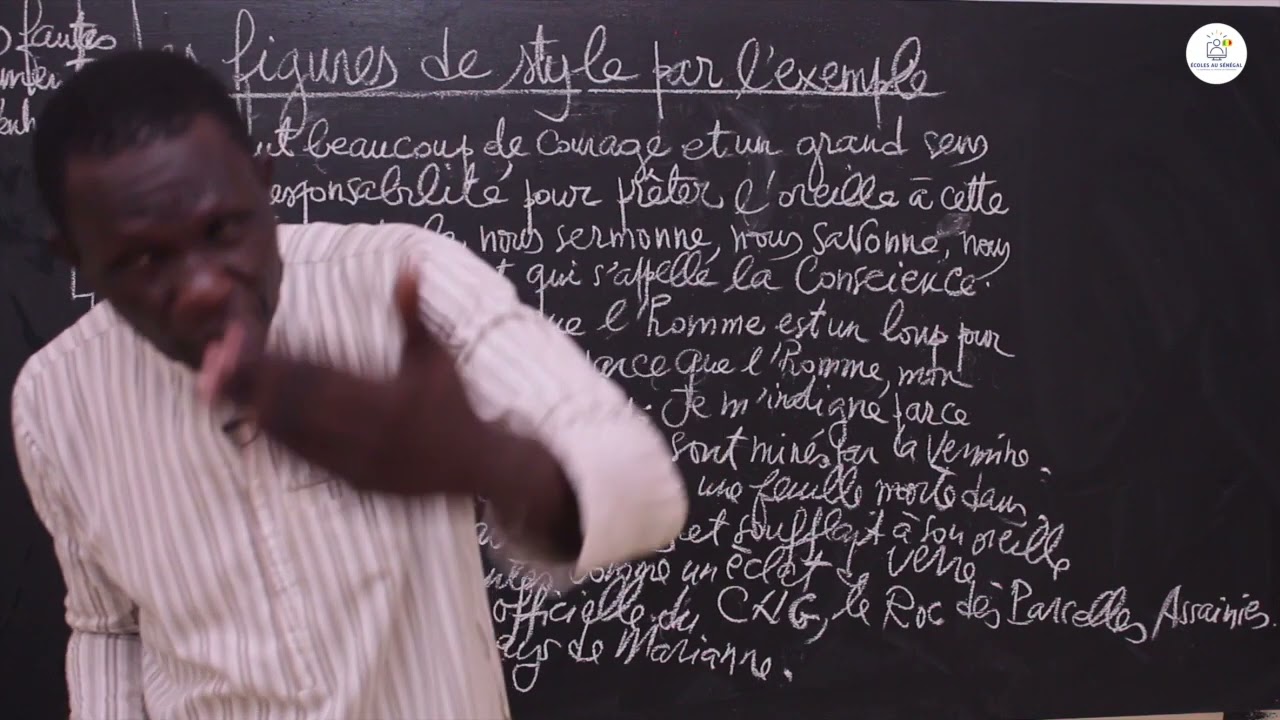Cours - Terminale - Français : Les figures de style / M. Ba