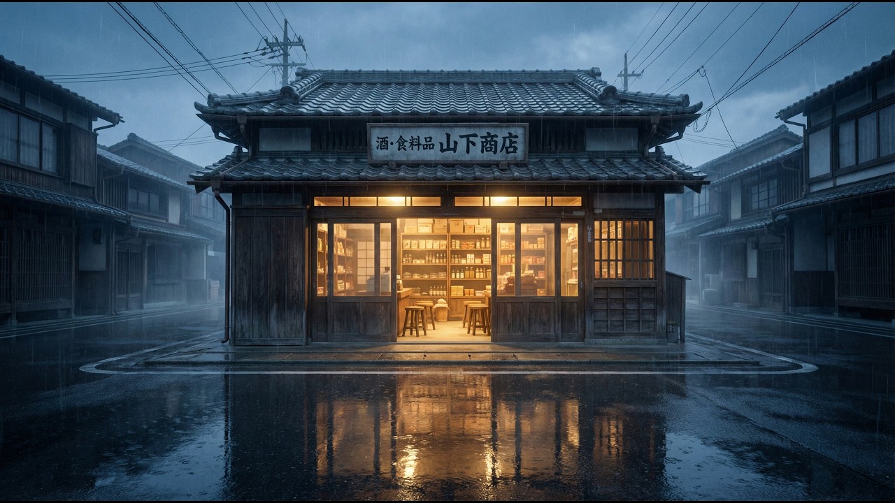 Late Night LoFi Beats with Rain 🌧️ | Neon Night Study Vibes