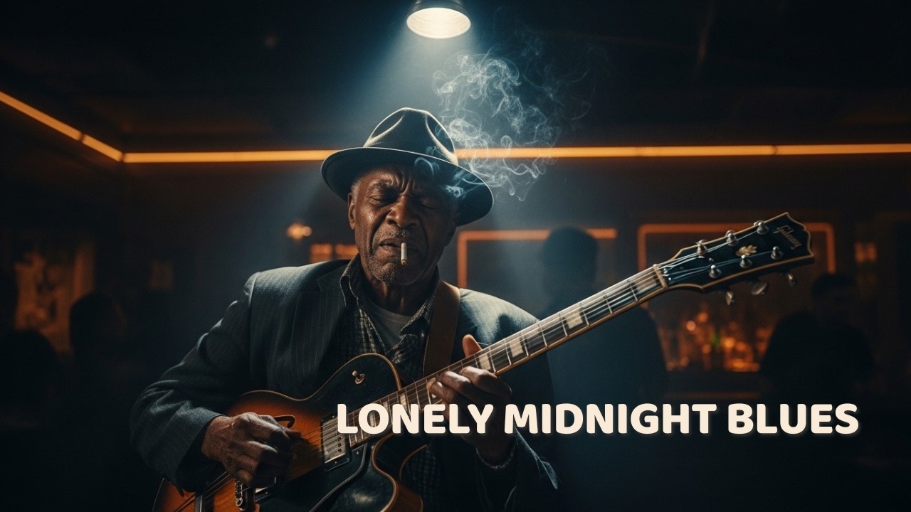 Slow Blues Guitar – Lonely Midnight Strings