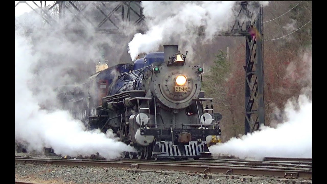 Reading & Northern #425 Cab Ride: December 2018 Santa Specials