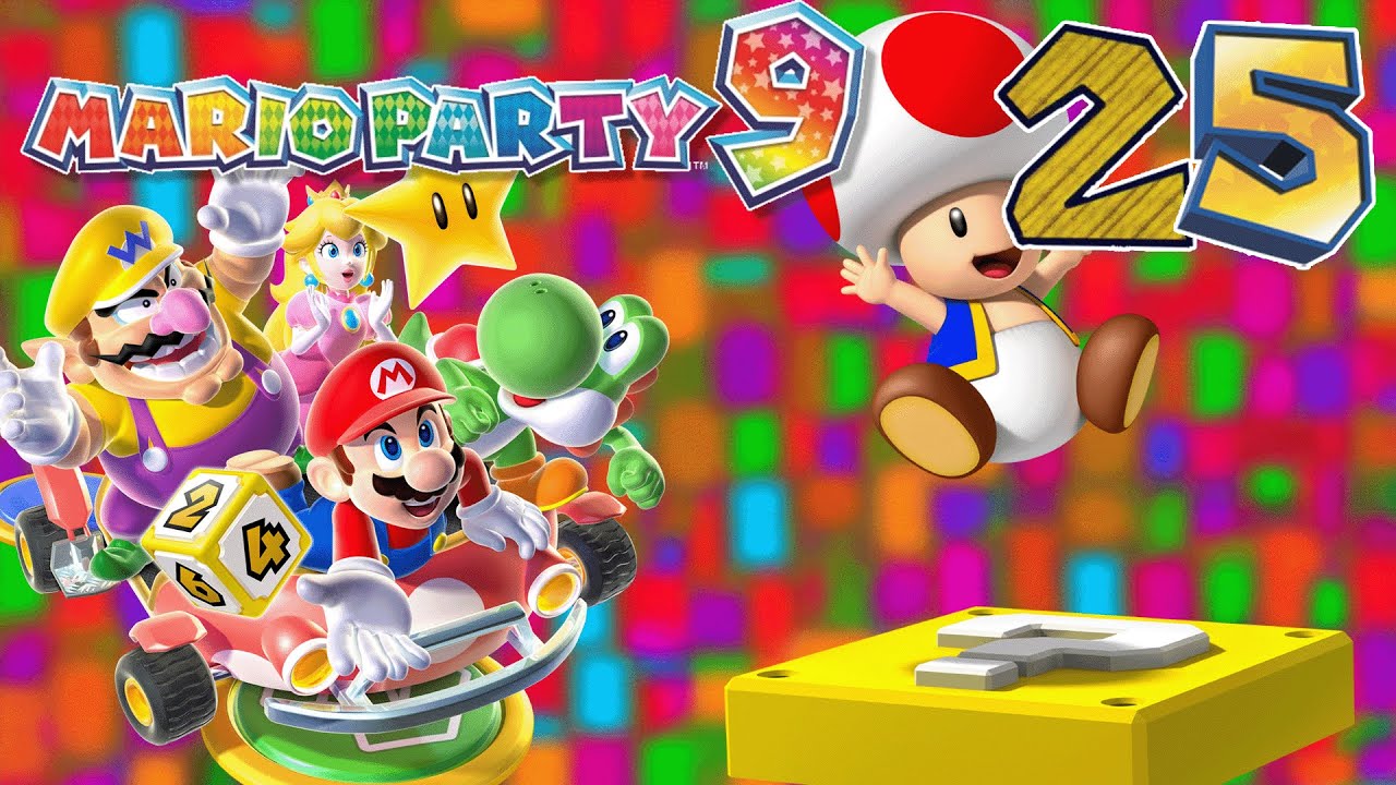 Mario Party 9 (Nintendo Wii) - Episode 25 - High Rollers (Minigame Mode) (Blind)