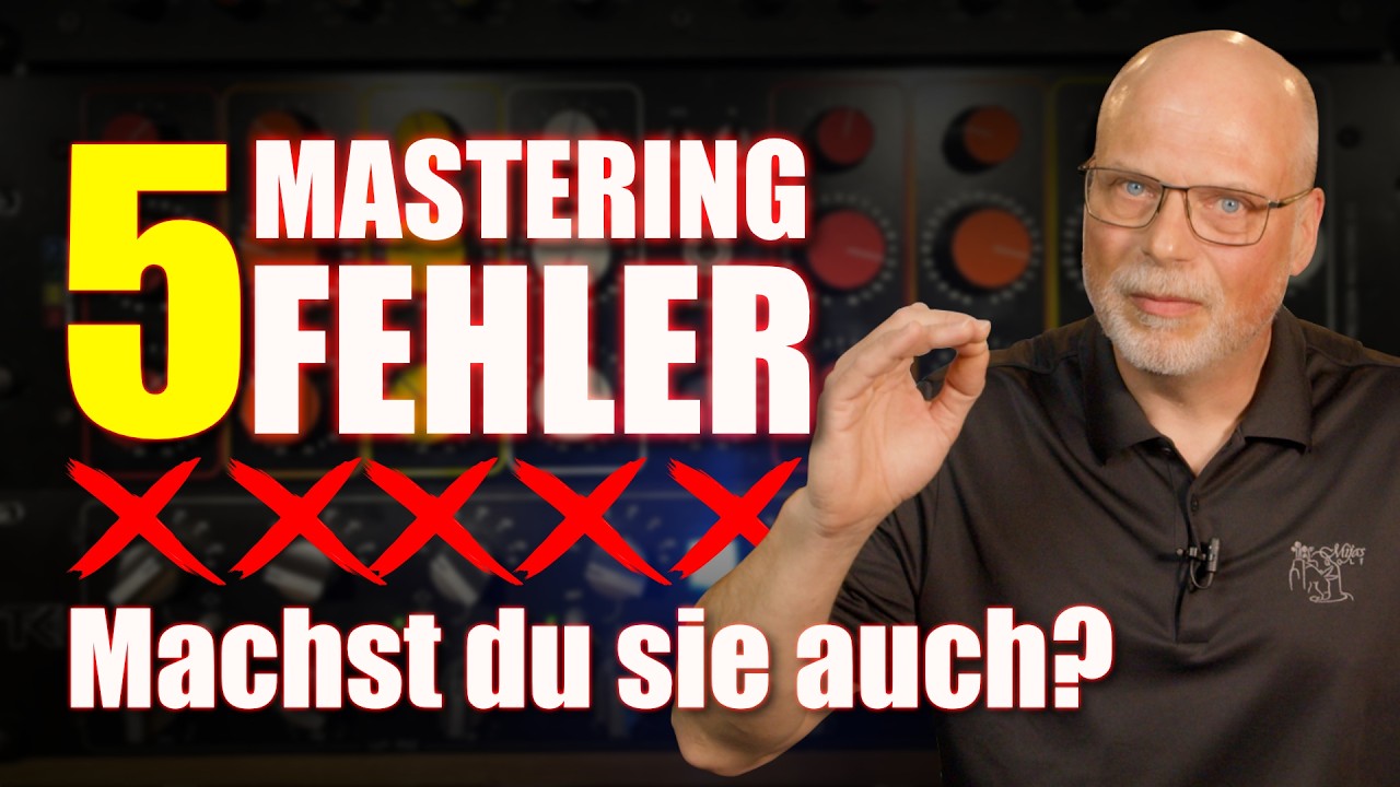 Diese 5 Mastering-Fehler kosten dich Zeit, Nerven und Kunden