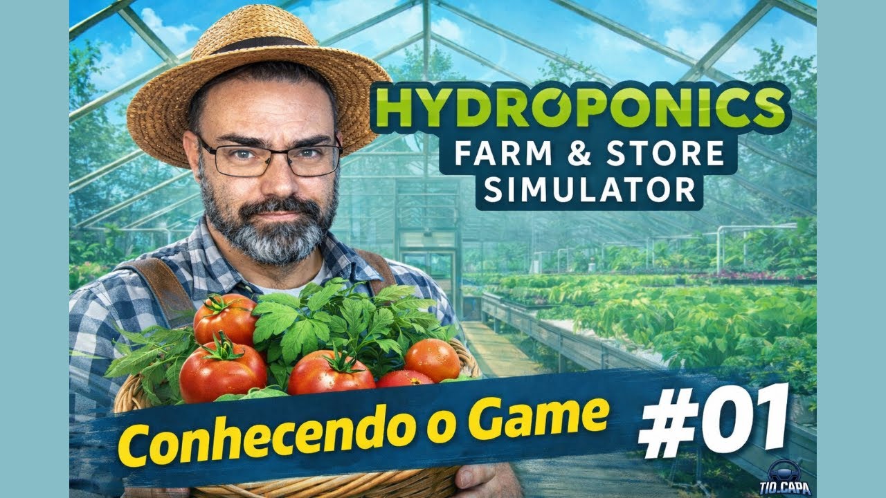 Hydroponics Farm & Store Simulator #01 | Conhecendo o Game 🌱