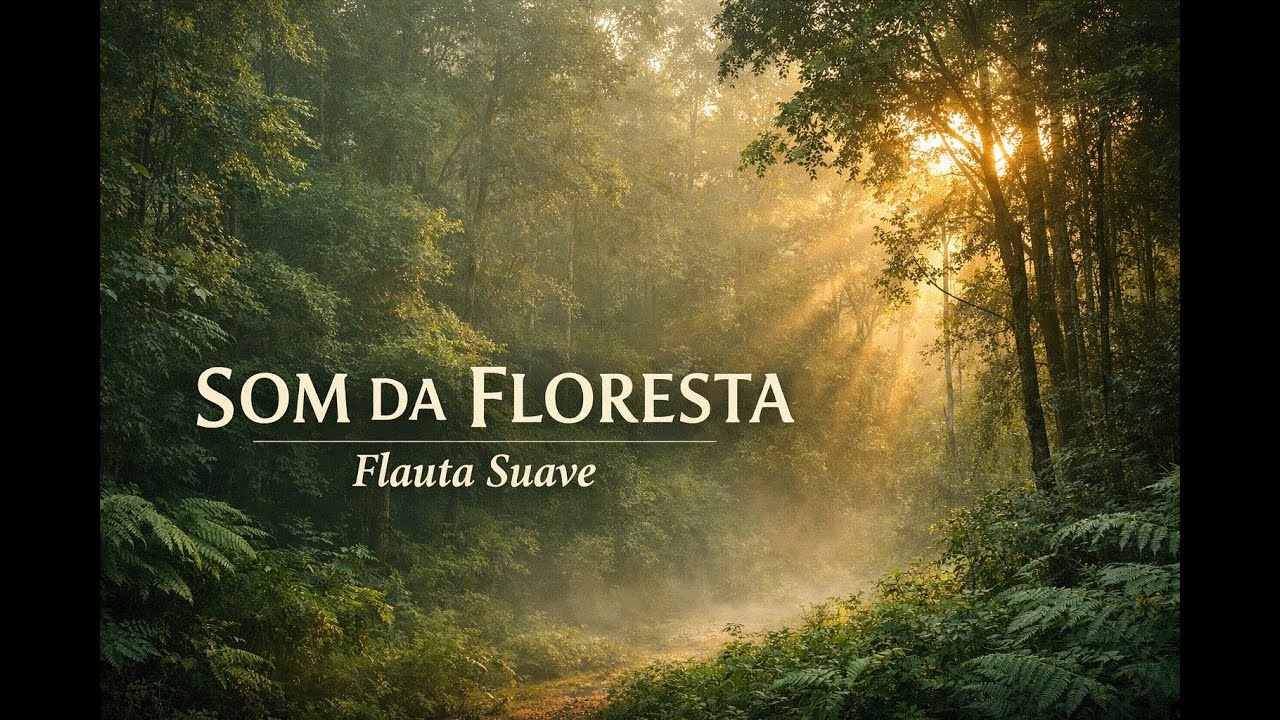 Som da Floresta e Flauta Árabe — Meditação para Calma e Cura Interior #meditação #somdanatureza