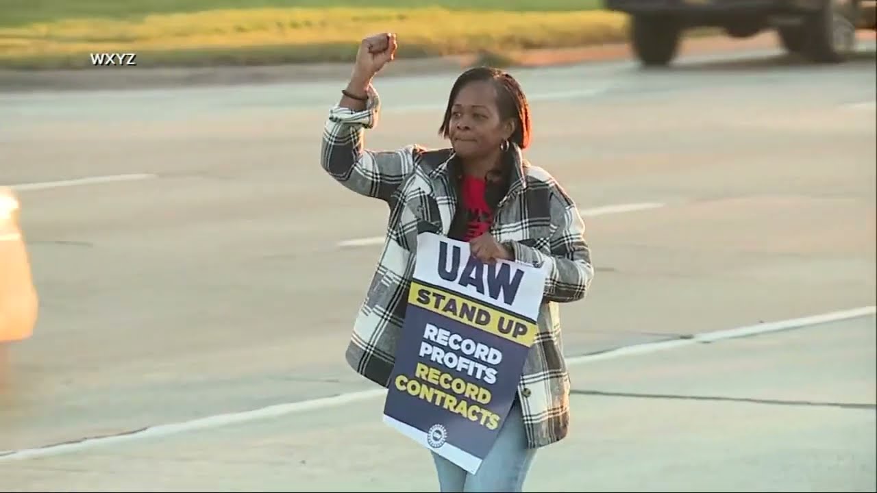 United Auto Workers strike begins at 3 plants as union, automakers remain far from deal
