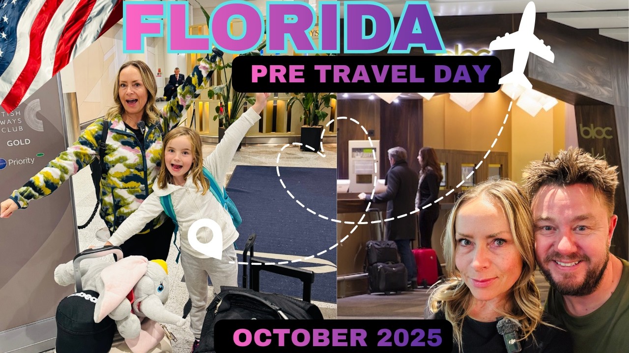 ФЛОРИДА День перед поездкой ✈️🇺🇸 Bloc Hotel Gatwick | Disney World 🏰 Мы идём! 🥳