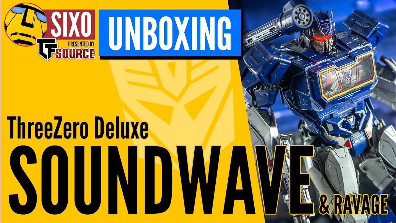 UNBOXING: Transformers ThreeZero Bumblebee Movie Dlx Soundwave & Ravage