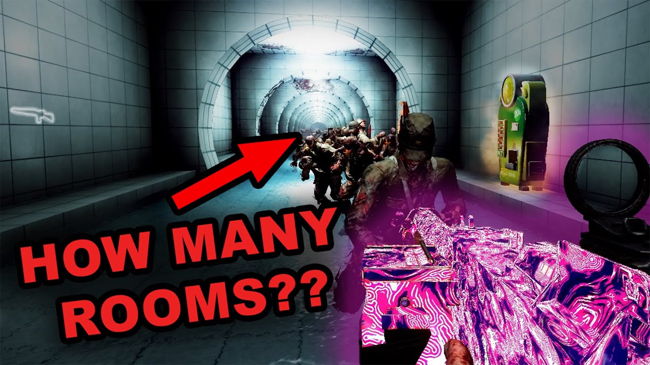 Pool Hallway [HARD] is INTENSE | Black Ops 3 custom zombies