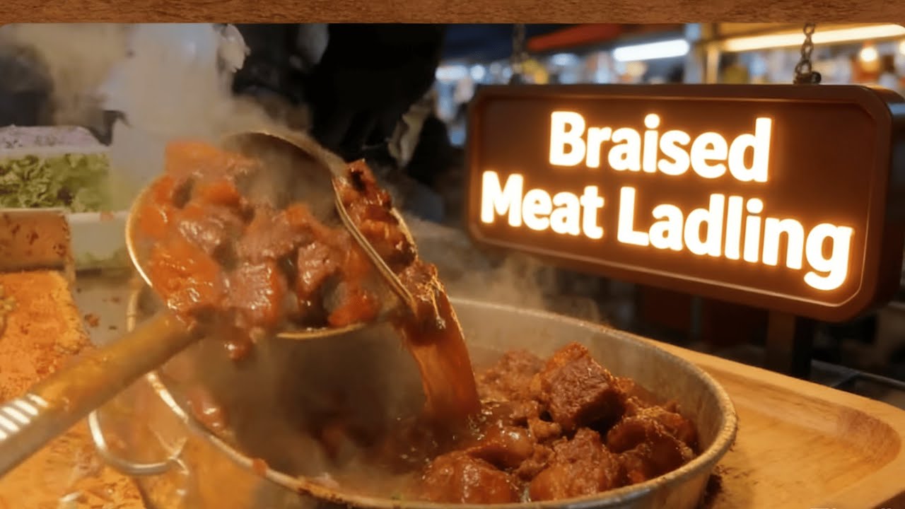Flavor-Packed Roujiamo: Chinese-Style Burger with Deeply Marinated Braised Meat