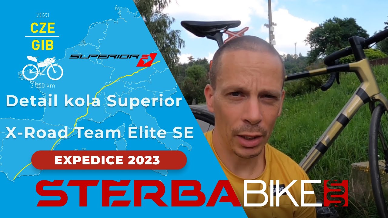Expedice 2023 z Prahy na Gibraltar - díl 8. Detailní prohlídka kola Superior