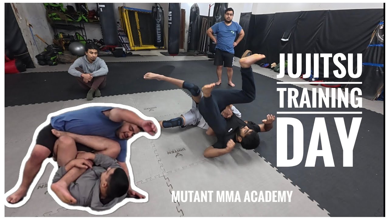 Flow state. 🌊 Great Jiu-Jitsu session today at Mutant MMA Academy, Dehradun.