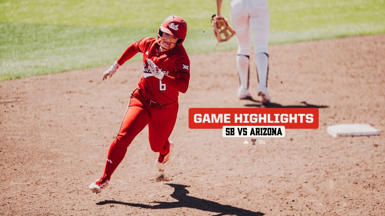 Texas Tech Softball vs. Arizona: Game 2 Highlights | March 14, 2026