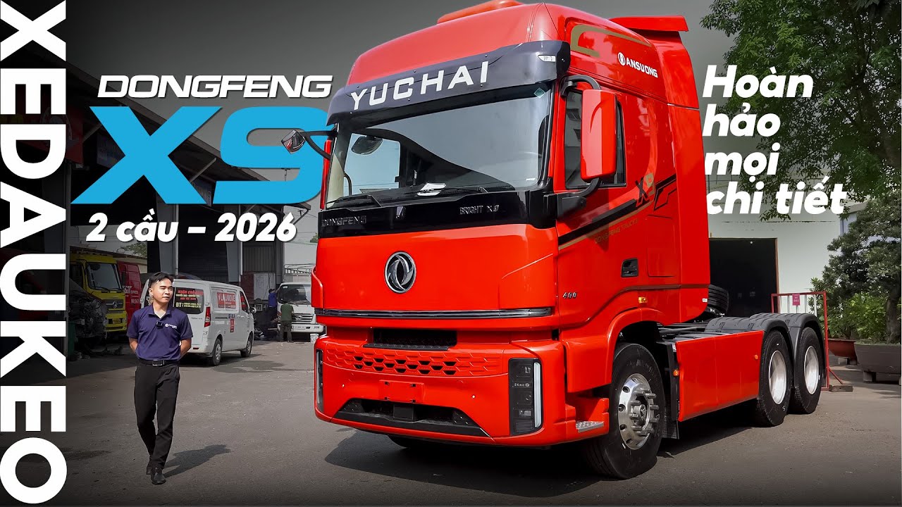 Ra Mắt Đầu Kéo DONGFENG X9 2 Cầu 2026 | Xe Đầu Kéo Đáng Mua Nhất Hiện Nay