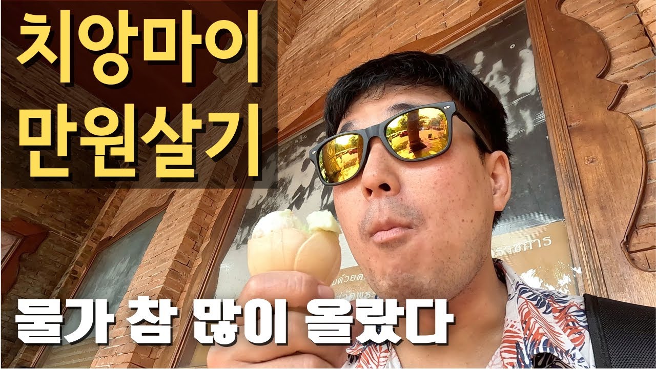 태국 치앙마이에서 한국 돈 만원으로 얼마나 살 수 있을까? - 치앙마이 만원살기 🇹🇭