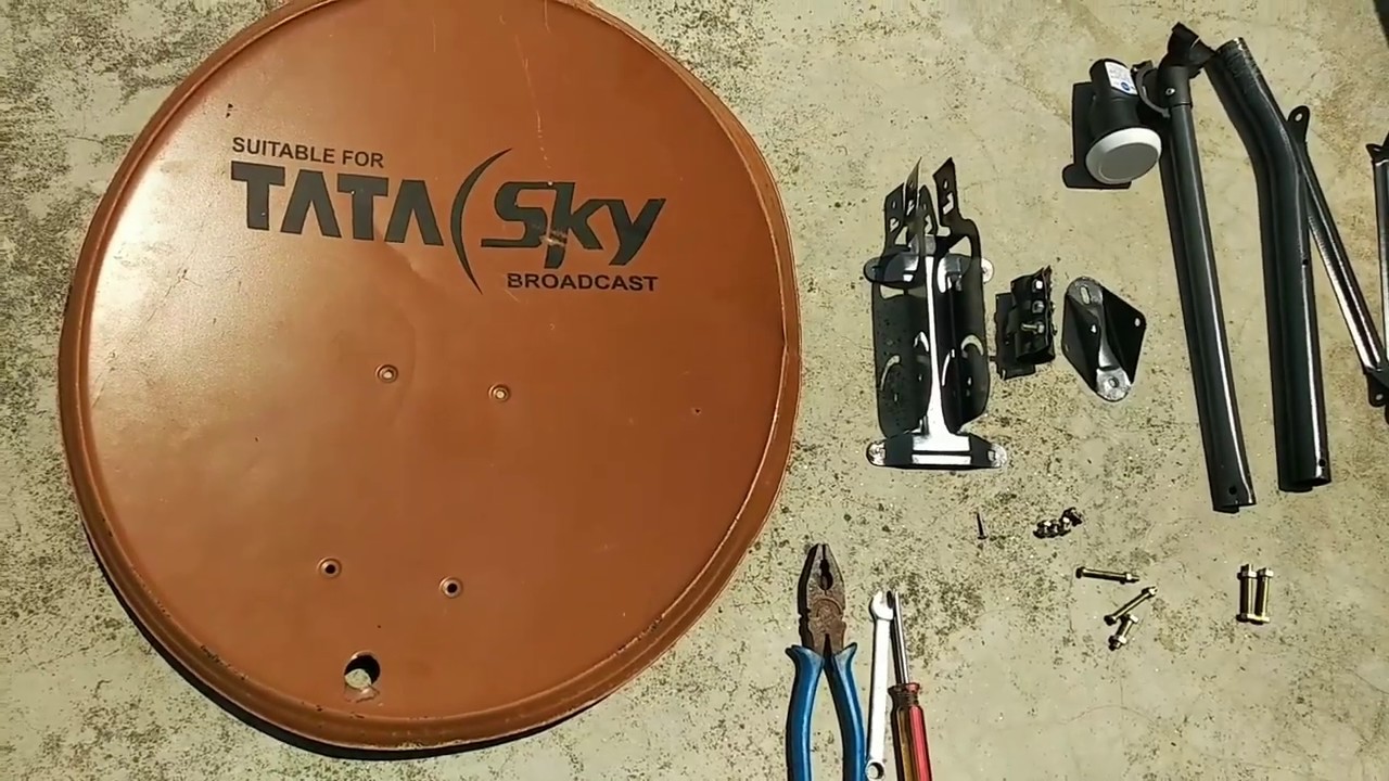 DD Free dish antenna chatri ko kaise set kare! !how to install dd free dish antenna chatri!
