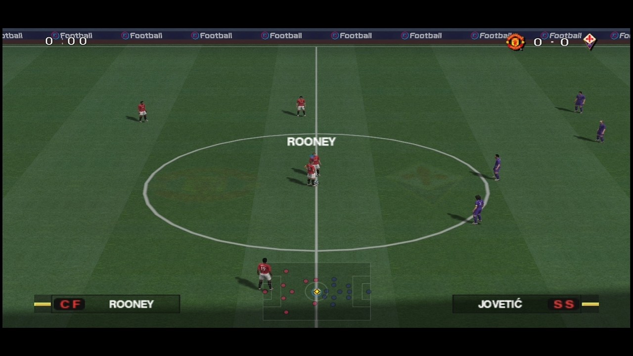 PES2012 MANCHESTER UNITED VS FIORENTINA  PPSSPP/PSP