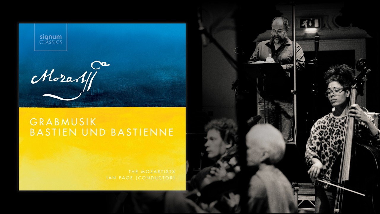 Recording Bastien und Bastienne with Alessandro Fisher