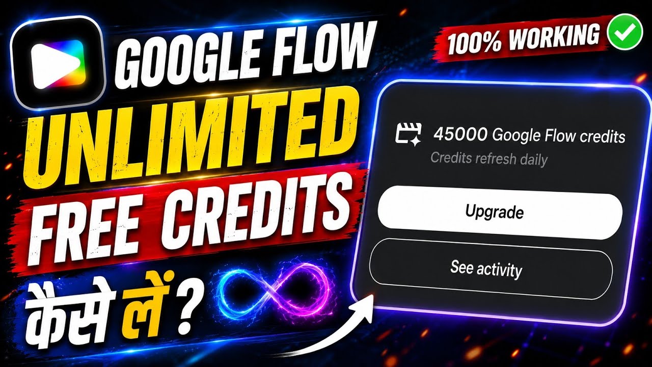 Google Flow Free Credits | Flow Ai me Credit Kaise Badhaye | Google Flow Free Subscription by Jio