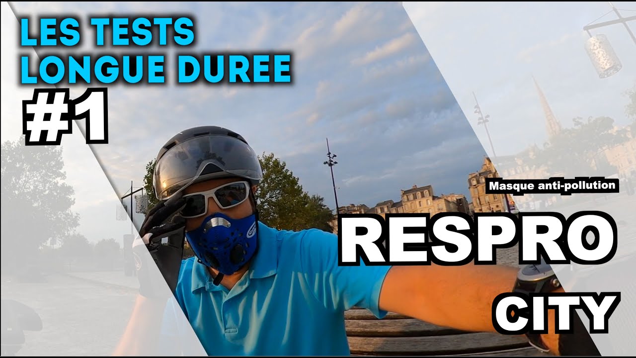 Le Masque Respro City en test pendant deux semaines (velotaf pollution, respro mask)