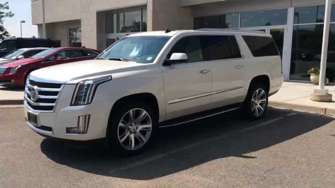 2015 Cadillac Escalade ESV (Start Up, In Depth Tour, and Review)