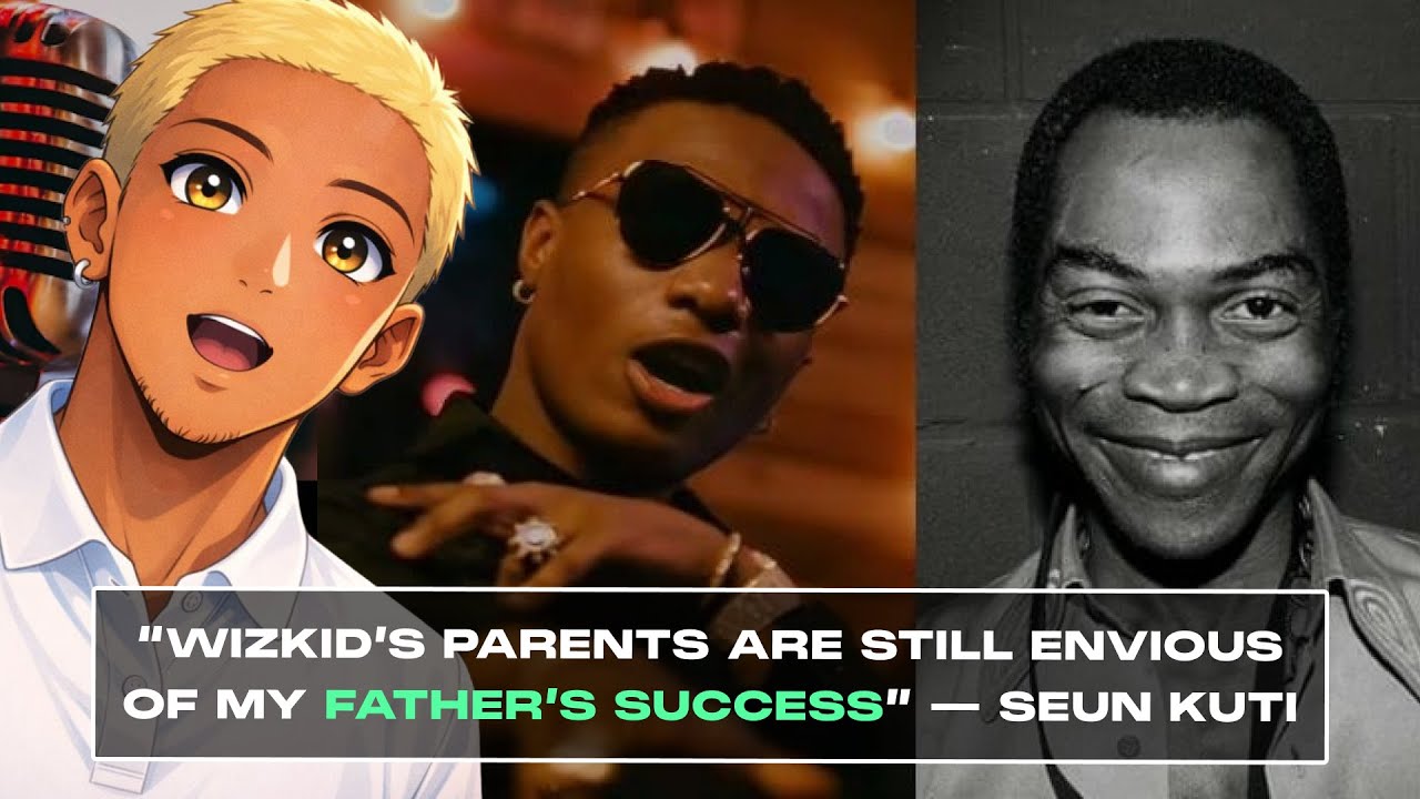 They Picked Up From Where Their Parents Stopped, Towards insulting my Father! - Seun Kuti to Wizkid.