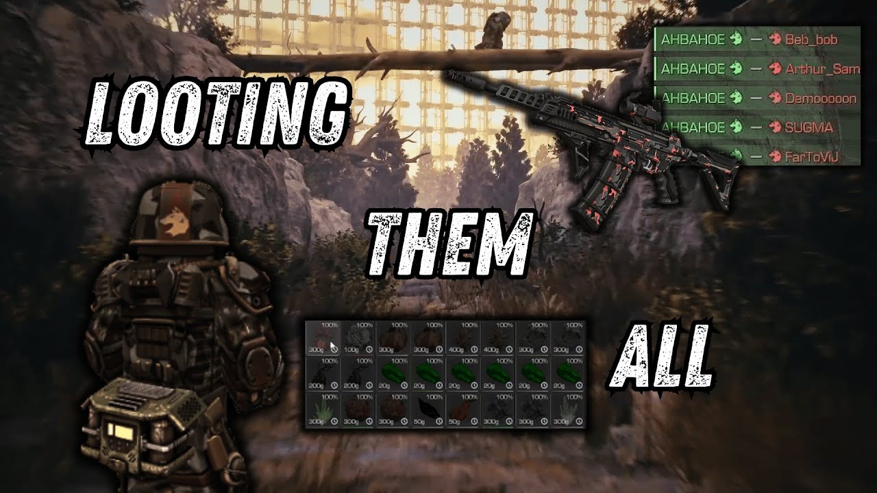 STALCRAFT X | LOOTING THEM ALL