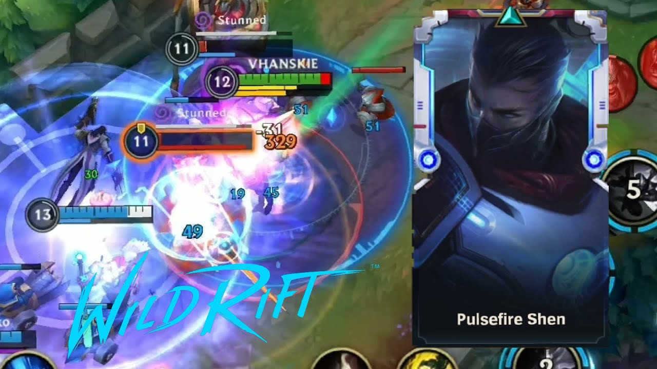 SHEN IS STRONG ON BARON LANE | BROKEN BUILD & RUNES - Wild Rift