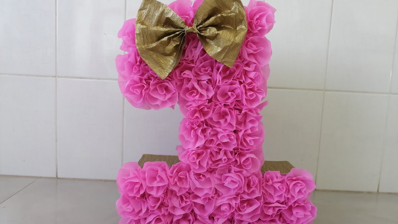 COMO HACER UNA PIÑATA DE FLORES / FLOWER PINATA