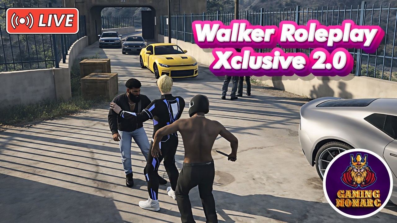 Walker Roleplay Xclusive LIVE 2K 🔴 | High Risk Streets | GTA 5 Roleplay India #gaming #WRX2 #gtav