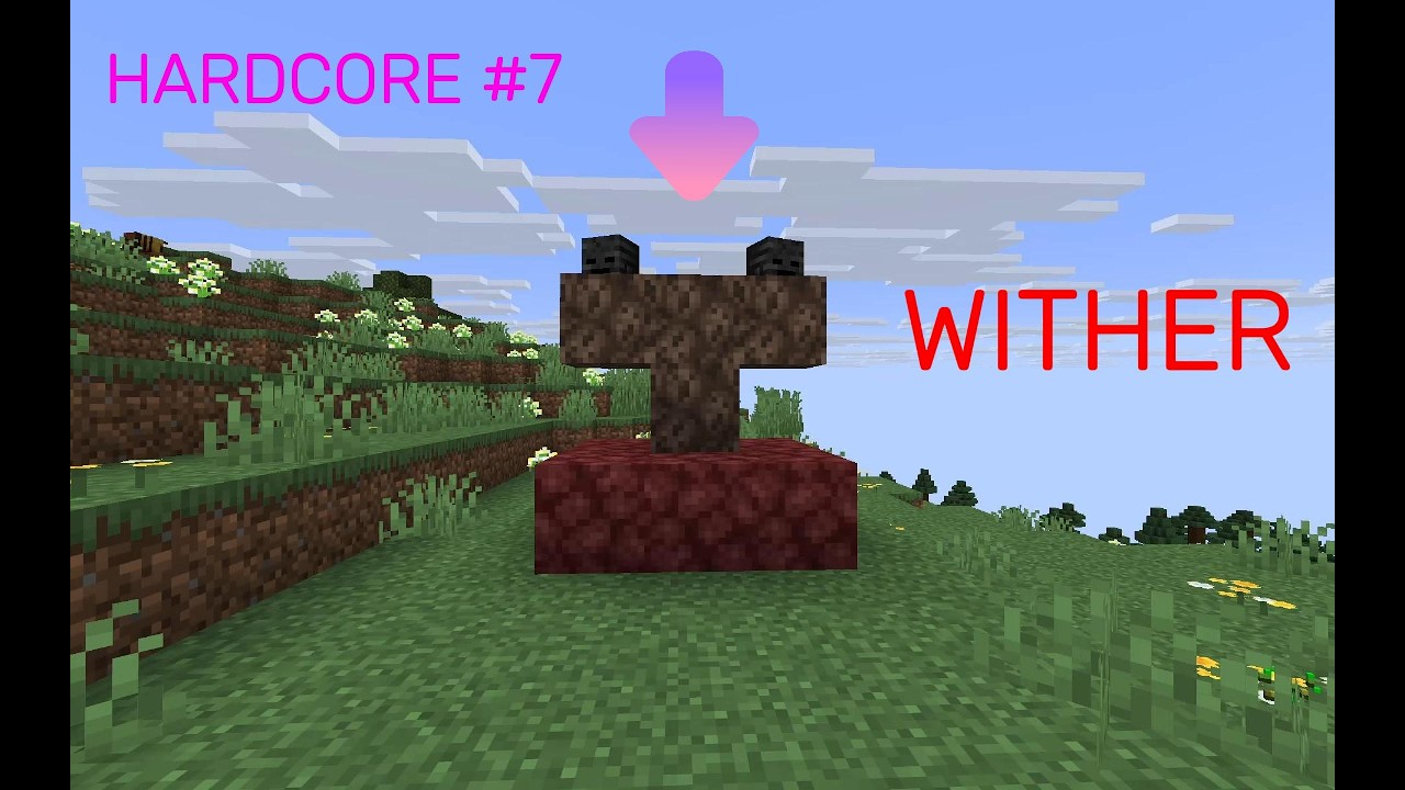 ME ENFRENTE AL WITHER EN HARDCORE #7 (Chill)