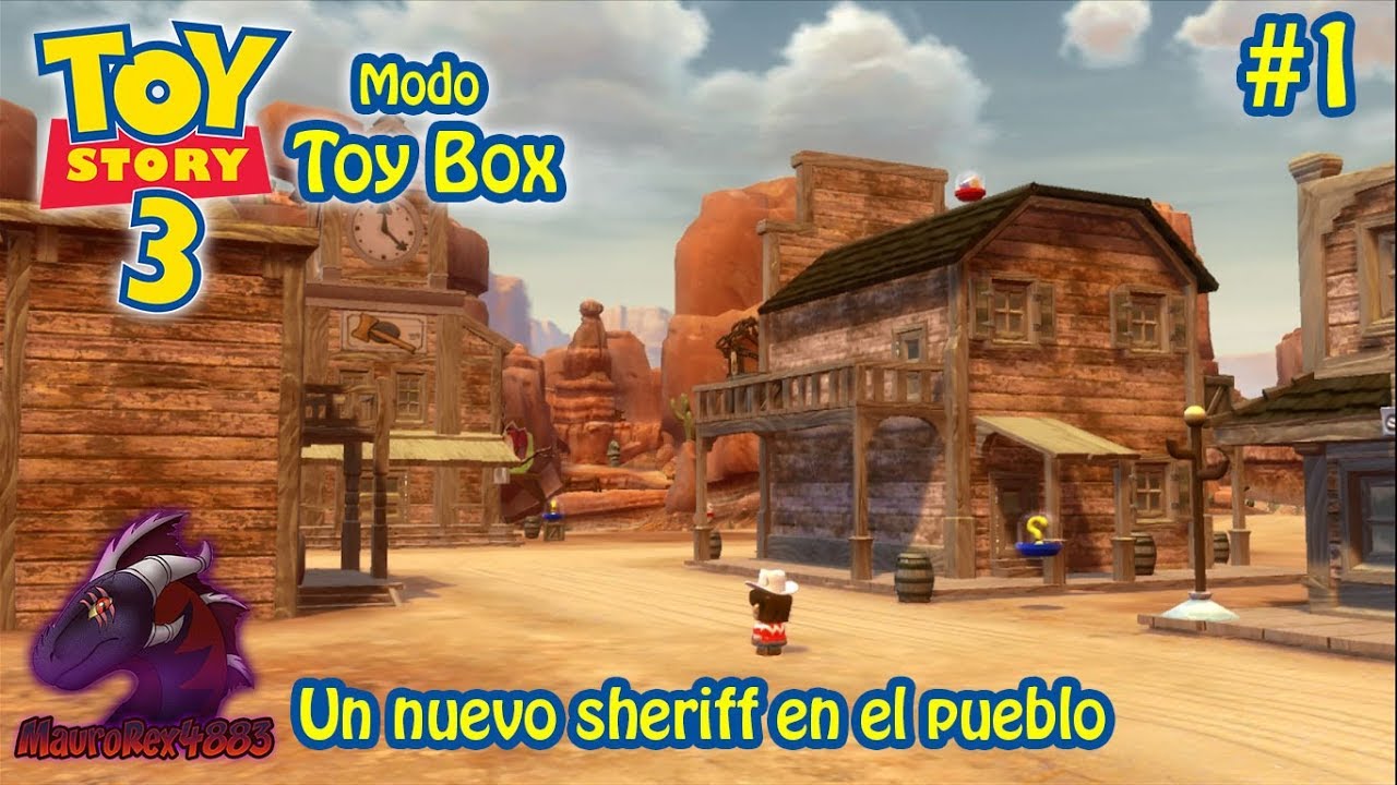 Toy Story 3 (Xbox 360): Modo Toy Box - Parte 1: "Un nuevo sheriff en el pueblo"