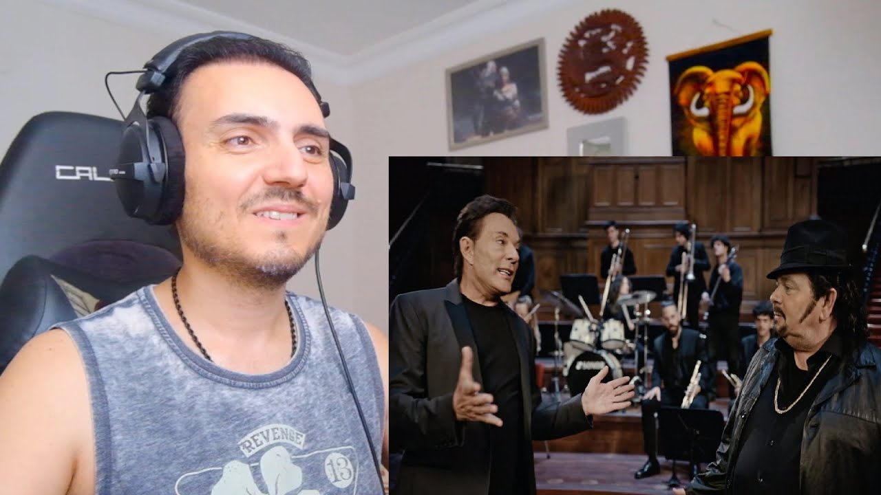 André Hazes en Gerard Joling - I've Been Loving You Too Long (Officiële Videoclip) Reaction