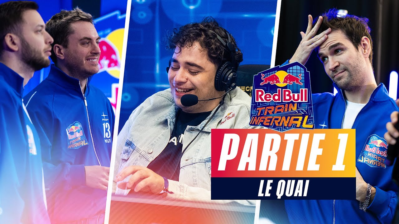 J'AI R&Eacute;UNI 100 STREAMERS POUR QU'ILS S'AFFRONTENT ! RED BULL TRAIN INFERNAL #1