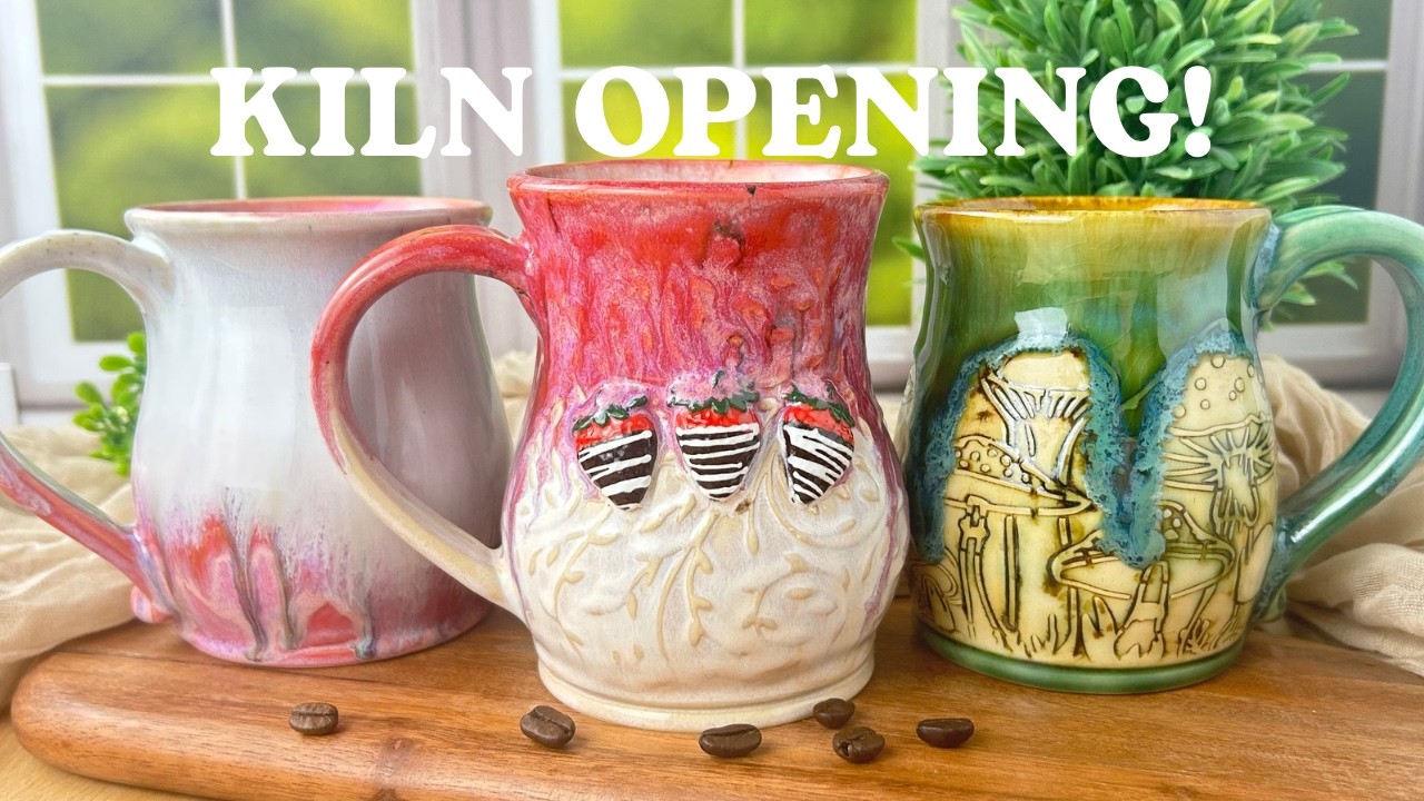 Our FIRST EVER Kiln Opening Video!