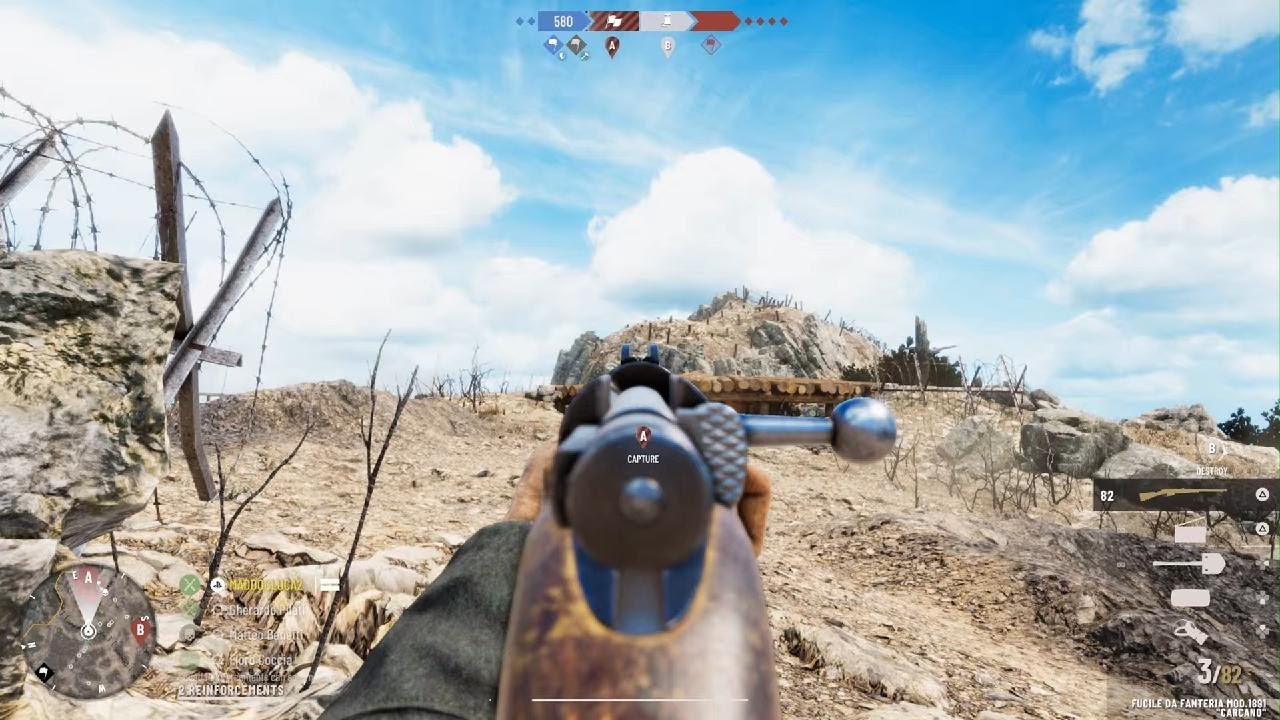 Rushing to the enemy lines![Isonzo]