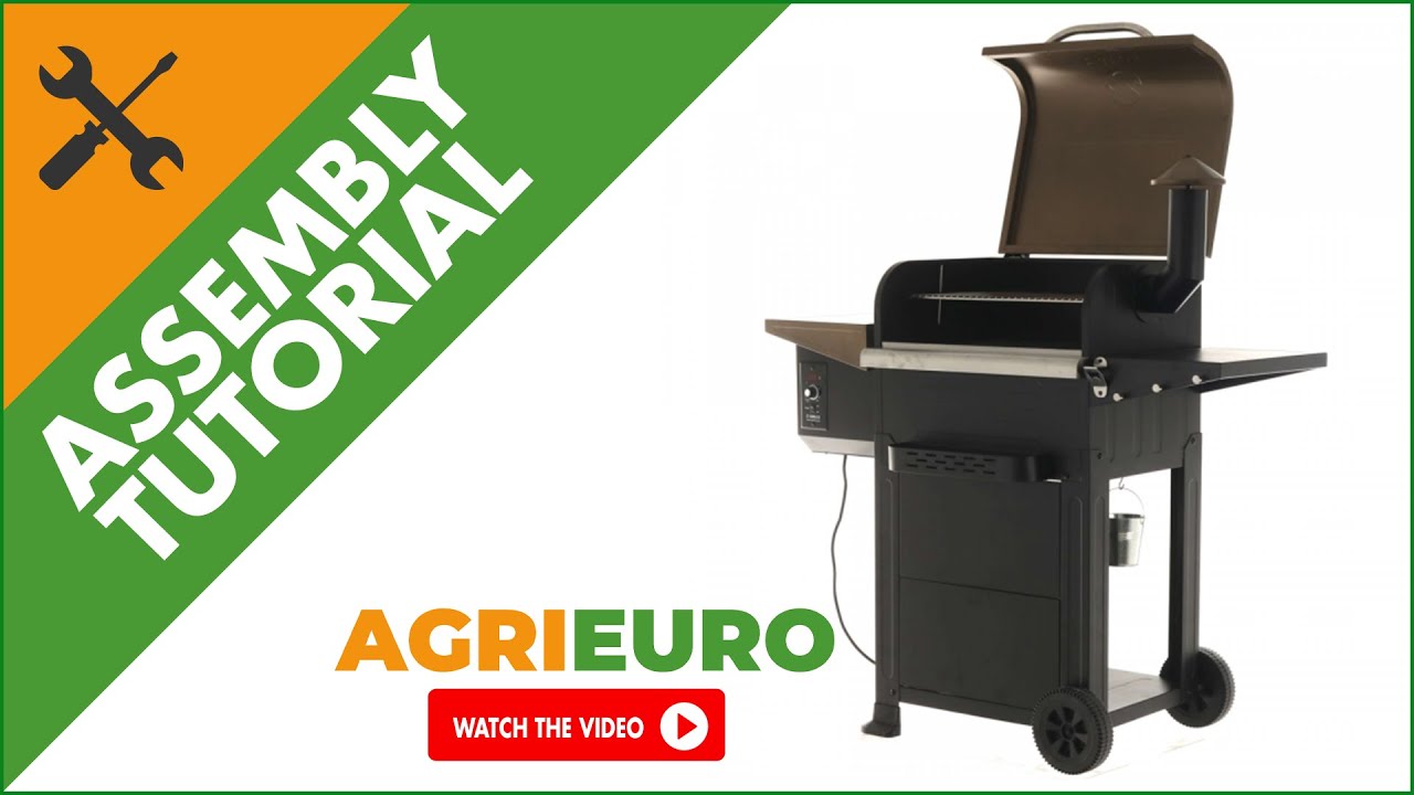 ZGRILLS ZPG-L6002B Wood Pellet Grill - 54x40 cm Stainless Steel Grid - Assembly tutorial